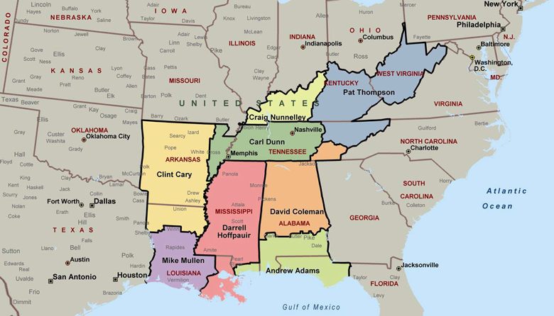 32 Map Of Alabama And Florida - Maps Database Source